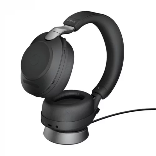 Гарнитура беспроводная/ Jabra Evolve2 85, Link380c UC Stereo Stand Black фото 3