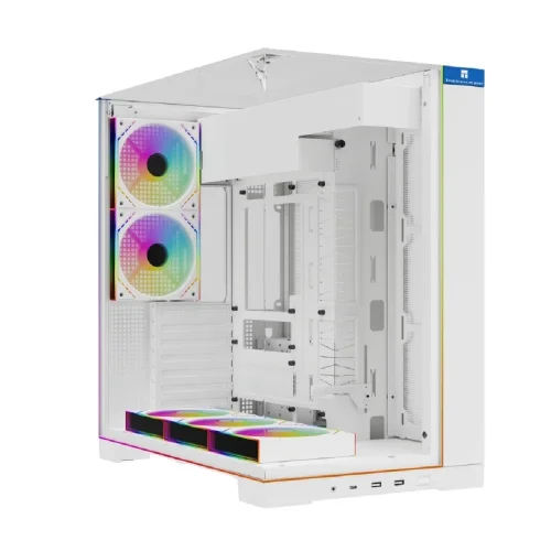 Thermalright Корпус TR-A70 ARGB White FAN5-M / TG / 5 x120mm ARGB PWM Fans / ARGB Strip / USB TYPE-C / ATX / TRA70AF5MW