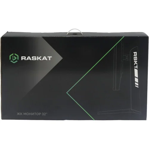 Монитор Raskat 32 I32U6D (IPS, 3840×2160, HDMI+DP+Audio output, 5 ms, 178°/ 178°, 1000:1, 60Hz, Black) фото 12