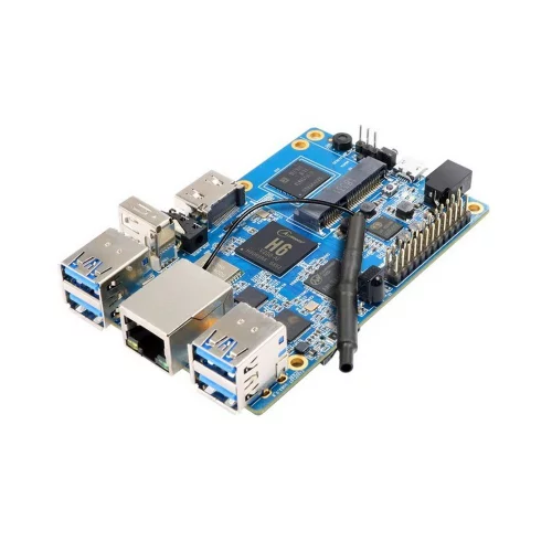 Orange Pi 3 H6 (2GB+8GB eMMC) (RD048) Quad-core 64-bit 1.8GHZ ARM Cortex™-A53with 2GB LPDDR3 (shared with GPU) with 8GB eMMC flash фото 2