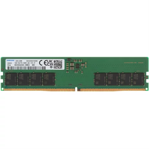 Память оперативная/ Samsung DDR5 16GB DIMM 5600 1Rx8, 1.1V (M323R2GA3EB0-CWMOD)