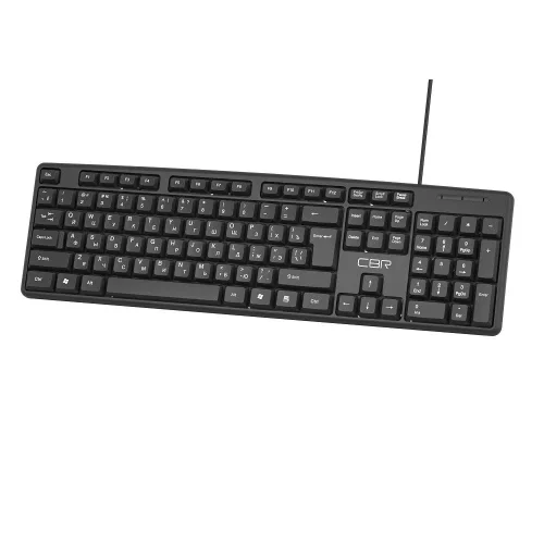 CBR KB 170 Black USB, Клавиатура проводная 1,8 м, мини