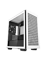 корпус Deepcool CH370 WH без БП, боковое окно (закаленное стекло), белый, mATX (R-CH370-WHNAM1-G-1)