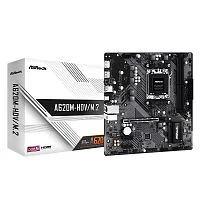 A620M-HDV/ M.2, Socket AM5, AMD A620, 2xDDR5-5200, HDMI+DP, 1xPCI-Ex16, 2xPCI-Ex1, 2xSATA3(RAID 0/ 1/ 10), 2xM.2, 8 Ch Audio, GLan, (2+4)xUSB2.0, (2+2)xUSB3.2, (1+0)xUSB3.2 Type-C™, mATX, RTL {} (A620M-HDV/M.2)