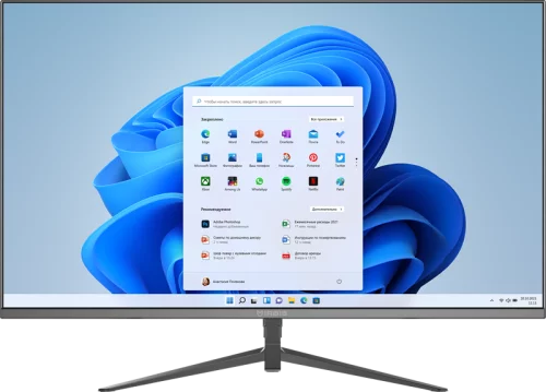 Моноблок IRBIS MB2700 27 AIO, CPU I5-1135G7, 27 LCD (1920x1080IPS), 16GB PC 2400MHZ+512GB, 1*1 AC wifi,brush dark grey, EU adaptor 19V 3.42A, with Win11 OS