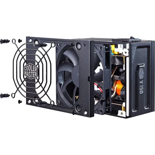 Блок питания 750 Ватт/ Power Supply Cooler Master V750 SFX Gold, 750W, SFX, 92mm, 24pin, 8xSATA, 4xPCI-E(6+2), APFC, 80+ Gold фото 10