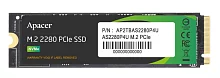 Apacer SSD AS2280P4U 1TB M.2 2280 PCIe Gen3x4, R3500/ W3000 Mb/ s, 3D NAND, MTBF 1.8M, NVMe, 760TBW, (AP1TBAS2280P4U-1)