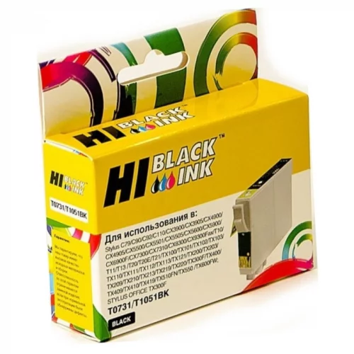 Картридж Hi-Black HB-T0731 черный (для Epson Stylus C79/ C110/ T40W/ TX200/ 400/ TX600FW) (153023610)