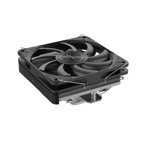 Кулер для процессора/ CPU Cooler SAMA U60 (190W, 4-pin PWM, 67mm, 6x6mm, 1x120mm, 61.51CFM, 36.4dBA, 1800RPM, S: 1851/ 1700/ 1200/ 115X, AM5/ AM4, black) (U60-BKWNYXOX-G)