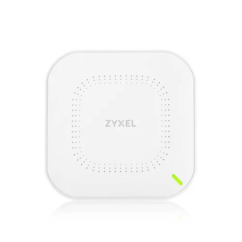 Точка доступа/ Точка доступа Zyxel NebulaFlex NWA90AX, WiFi 6, 802.11a/b/g/n/ac/ax (2,4 и 5 ГГц), MU-MIMO, антенны 2x2, до 575+1200 Мбит/с, 1xLAN GE, PoE, защита от 4G/5G, БП в ко (NWA90AX-WW0102F)