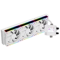 Система жидкостного охлаждения/ Water Cooling System Thermalright Core Matrix 360 Vision (360mm, LED, White, ARGB/ Fans: 3x120mm, 68.9CFM, 28.2dBA, 2000RPM/ Pump height 64.4mm, Rad thickness 27mm/ S: (C-MATRIX-VISION-WH-360-ARGB)