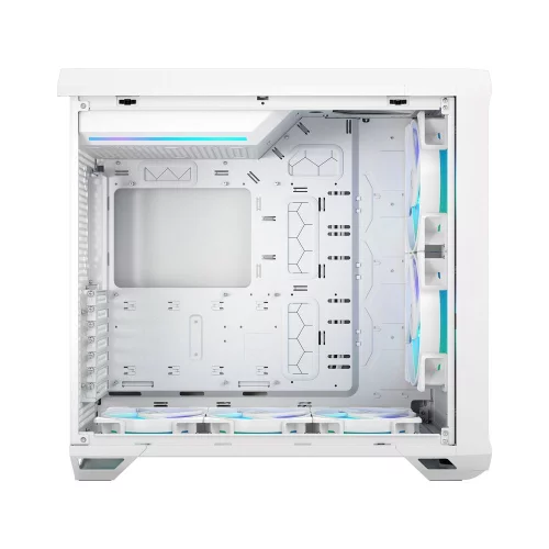 Корпус ПК без блока питания/ Case Fractal Design Torrent RGB TG Clear Tint, Full-Tower, 2x180mm + 3x140mm RGB, 2xUSB-A 3.2 + 1xUSB 3.2 Type-C E-ATX, SSI-CEB, SSI-EEB, ATX, mATX, mITX White (FD-C-TOR1A-07) фото 13