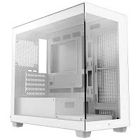 Корпус для ПК Case Ocypus Gamma C52 WH mATX / win / white / no PSU / Tempered Glass (GAMMA-C52-W-HD000XX-GL)