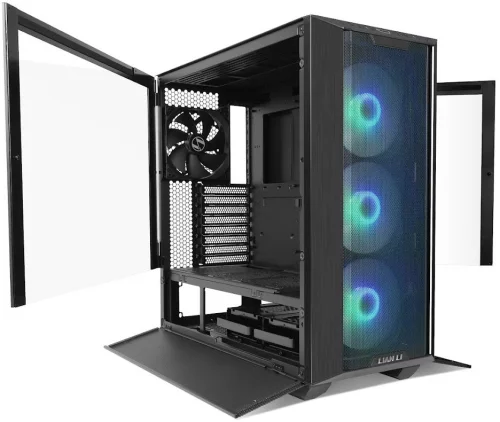 Корпус Lian Li Lancool III RGB / Black / Mid-Tower, TG / 3x 140mm ARGB + 1x 140mm non LED fans inc. / G99.LAN3RX.10R фото 5