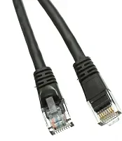 Патч-корд NTSS NTSS-PC-UTP-RJ45-5e-2.0-LSZH-BL UTP RJ-45 вил.-вилка RJ-45 кат.5E 2м черный LSZH 26AWG (1992955) (1992955#MLN)