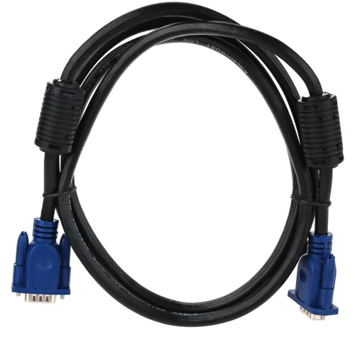 Aopen/ Qust (ACG341AD-1.8M) Кабель монитор-SVGA card (15M-15M) 1,8м 2 фильтра [6938510840929]