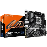 Материнская плата Gigabyte B860M E GEN5 B860, LGA1851, 2*DDR5, 1*PCIEx16, 1*PCIEx1, 2*M.2 6*USB3.2Gen1, 6*USB2.0, 4*SATA3.0, 1G, DP, HDMI, M-ATX, RTL
