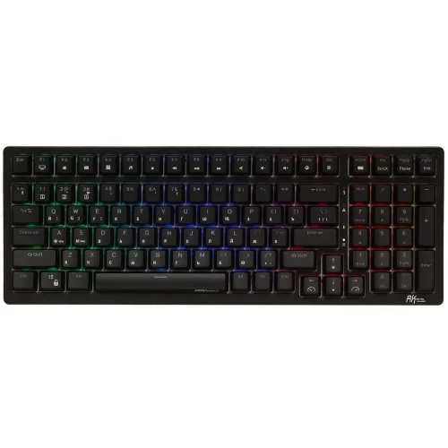 Клавиатура Royal Kludge RK98 Black (USB/ 2.4 GHz/ Bluetoth, RGB, Hot Swap, Red switch) (RK98 BLACK (RED SWITCH))