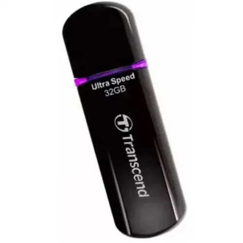 Флеш-накопитель/ Transcend 32GB JetFlash 600 (Black/Purple) High Speed