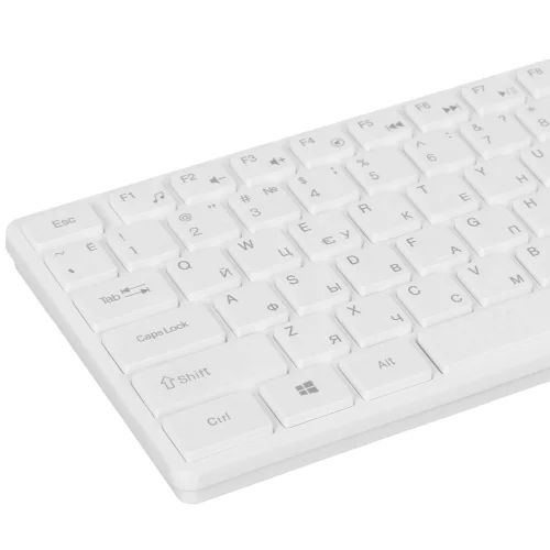 Клавиатура Genius SlimStar 126 WhiteUSB (Only Laser) (31310017410) фото 3