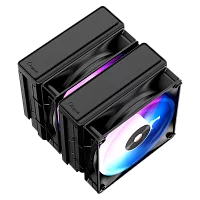 Вентилятор для процессора Cooler Ocypus Delta A62 BK ARGB Black 260W/ All Intel/ AMD AM*/ 2 fans / Screws (DELTA-A62-BK2NAWN00X-GL)