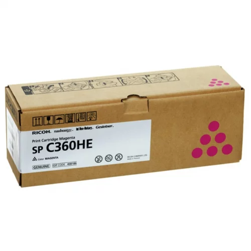 Print Cartridge Magenta SP C360HE (5K) (408186)