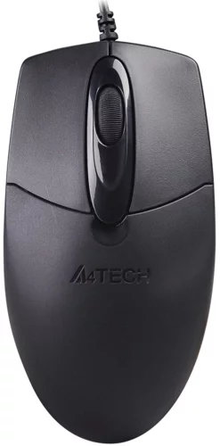 Мышь A4Tech OP-720S черный оптическая 1200dpi silent USB 2but