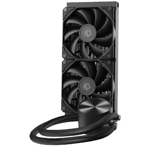 Система водяного охлаждения ID-Cooling FX240 Pro Soc-AM5/ AM4/ 1151/ 1200/ 2066/ 1700 черный 4-pin 25dB Al+Cu 300W Ret фото 2