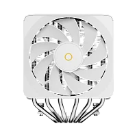 Кулер для процессора Ocypus Delta A62 EX WH Digital, 2x120mm ARGB FAN, Top Display Panel, 6 HEAT PIPES, 4-PIN PWM, 600-1800 RPM, 31DBA, HYDRO BEARING, LGA115X/1200/1700/18XX, AM4/AM5