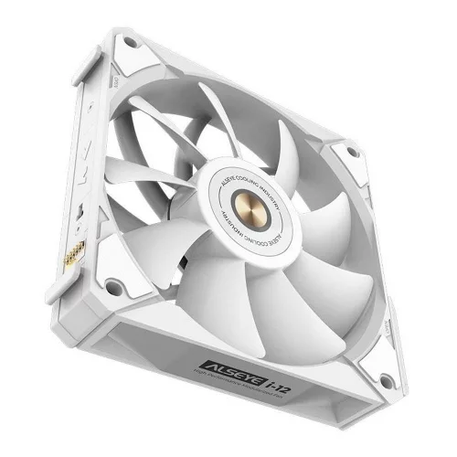 Вентилятор в корпус ALSEYE COOLING FAN i12W-K3 White Dimensions: 120 x 120 x 25mm Voltage: DC 12V Current: 0.21A Fan Speed :800-1800±10% Max. Air Flow: 31.18-73.92CFM Max. Air Pressure: 0.56-2.1mmH20 Max. Noise: 20-33. (AS.04.09.0003) фото 5