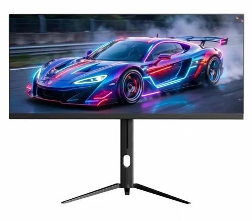 CBR LCD Монитор 34 MG-3401, IPS, UWQHD 2K 3440x1440, 165Гц, 1мс, 350Кд/м2, Динамики 2*3W, HAS, Pivot, 2*DP/2*HDMI/4*USB3.0, внешний БП, черный, кабели HDMI/DP [LCD-MG3401-OPC]