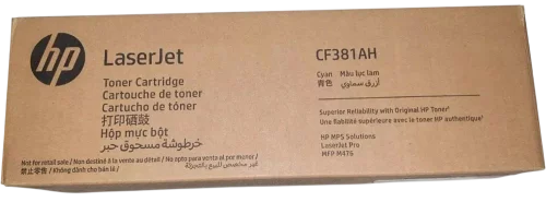 Тонер-картридж/ HP CF381AH Cyan Contract Original LaserJet Toner Cartridge