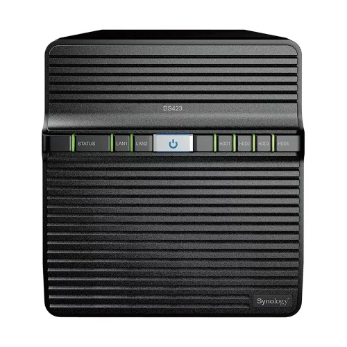 Synology QC1,1GhzCPU/ 2GB/ RAID0,1,10,5,6/ up to 4HDDs SATA(3,5' or 2,5')/ 2xUSB3.2/ 2GigEth/ iSCSI/ 2xIPcam(up to 30)/ 1xPS/ 2YW repl DS418 (DS423) фото 3