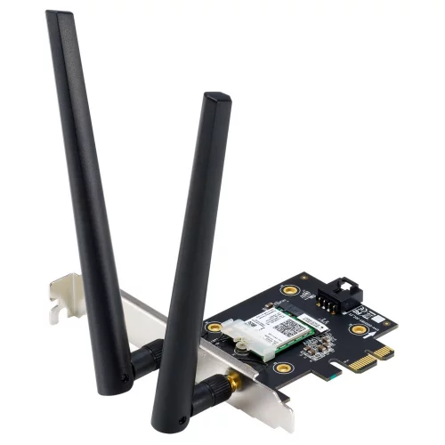 Wi-Fi BT адаптер Asus PCE-AX3000 (90IG0610-MO0R10) (PCE-AX3000) Wi-Fi + Bluetooth адаптер Asus PCE-AX3000 PCI-E (90IG0610-MO0R10)
