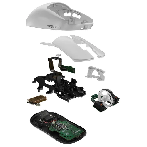 Мышь/ Logitech Mouse G PRO Х Superlight 2 Wireless Gaming White Retail (910-006638) фото 7