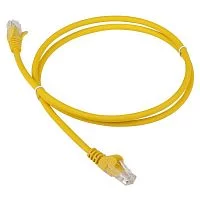 Патч-корд Lanmaster 2 м желтый (LAN-PC45/ S6-2.0-YL) (LAN-PC45/S6-2.0-YL)