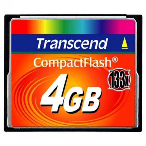 Карта памяти/ Transcend 4GB CF Card (133X) (TS4GCF133)