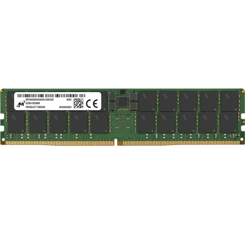 Память оперативная/ Micron 64GB DDR5 5600 MT/ s CL46 2Rx4 ECC Registered DIMM 288pin (MTC40F2046S1RC56BR)