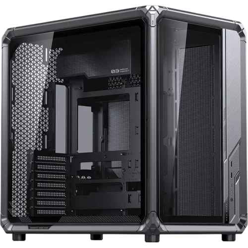 Корпус без блока питания/ Case JONSBO X400 Pro, Midi-Tower, TG, no fan, 2xUSB-A 3.0 + 1xUSB-C 3.2, ATX, mATX, mITX Grey (X400 PRO GRAY)