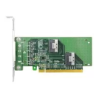 Адаптер для SSD/ PCIe x16 to Two SlimSAS SFF-8654 8i Adapter (LRNV9F14)