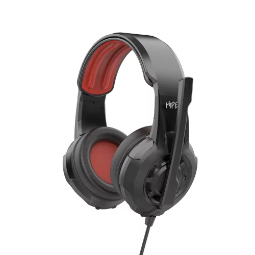Гарнитура компьютерная игровая HIPER HXM-XR1 Black (Стерео, 40мм, mini-jack 3.5мм, регулировка оголовья, кабель 2м, черный) фото 6