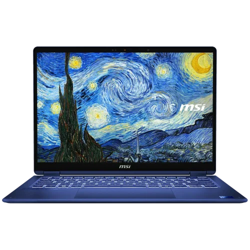 Ноутбук MSI Prestige 14 Flip AI+ The Starry Night-400RUY Intel Core Ultra X9 378H/ 32Gb (soldered D5)/ SSD1Tb/ UMA/ 14/ OLED/ Touch/ WUXGA/ 1920x1200/ 60Hz/ Win11Pro/ Star Blue/ 1.37kg (9S7-14T235-400)