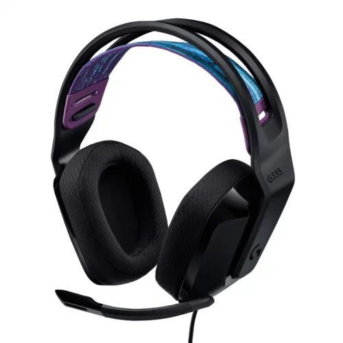 Гарнитура/ Logitech Headset G335 Wired Black Gaming -3.5 мм (981-000978)