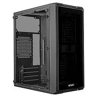 Ginzzu B175 2*USB 2.0,AU передняя и боковая панель стекло (B175#NTL)
