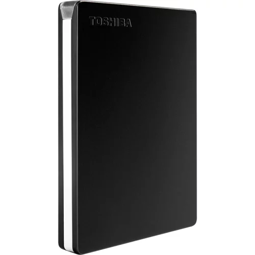 Внешние HDD и SSD/ Portable HDD 2TB Toshiba Canvio Slim (Black), Metal, USB 3.2 Gen1, 107x75x12.5mm, 149g /12 мес./