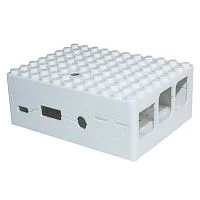 Корпус ACD RA181 Корпус ACD White ABS Plastic Building Block case for Raspberry Pi 3 B/ B+ (CBPIBLOX-WHT) (494279)