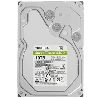 Жесткий диск/ HDD Toshiba SATA3 10Tb S300 AI Surveillance (CMR) 7200 512Mb 1 year warranty (replacement ST10000VE001, WD102PURP) (MG10ADA10TE-V)