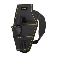 Поясная сумка-кобура монтажника Deli DL430004 260 x 150 мм, 4 кармана, ткань Оксфорд 600D