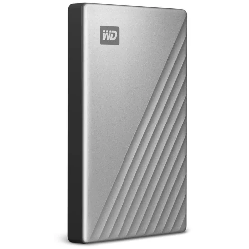 Внешние HDD/ Portable HDD 1TB WD My Passport ULTRA (Silver), USB-C/USB 3.2 Gen1, 110x82x13mm, 130g /12 мес./ фото 2