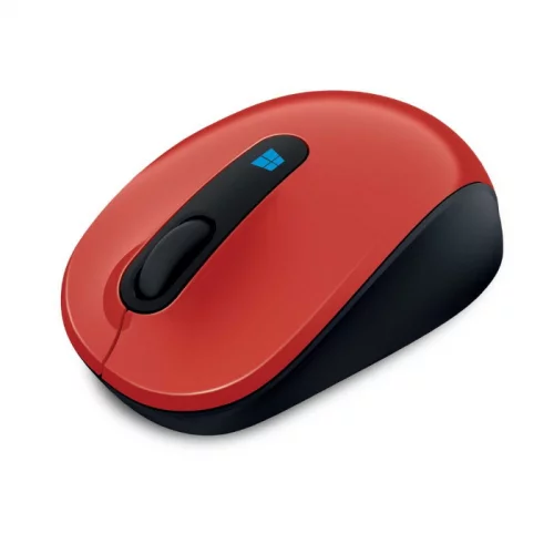 Мышь Microsoft Wireless Mouse Sculpt 1000 dpi Flame Red + карта номинал 200 руб (43U-00026K) фото 2